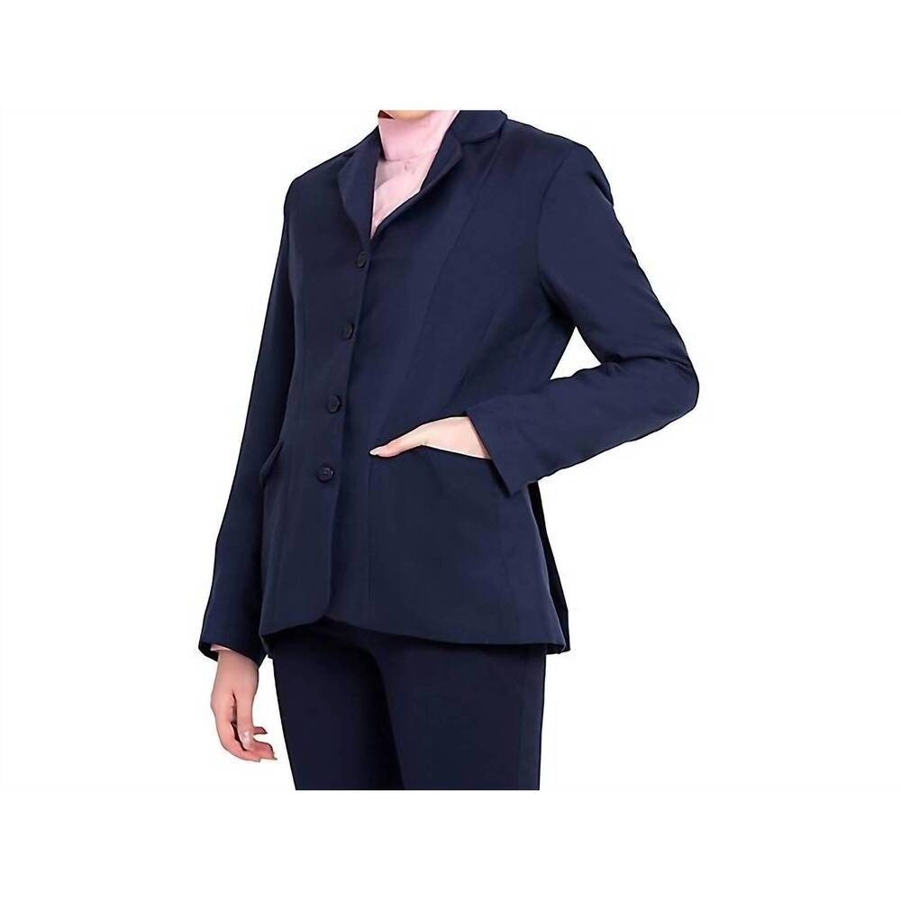 NEW TUFFRIDER starter show coat in navy